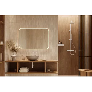 Excellent D54 syfon umywalkowy, stal nierdzewna, biały mat INEX.2018WH