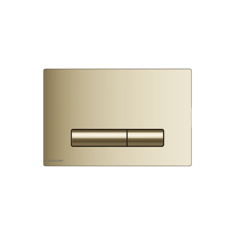 Excellent Aurro Fresh przycisk spłukujący do stelaża podtynkowego WC Shiro Premium, złoty połysk INEX.AF230.150.GL