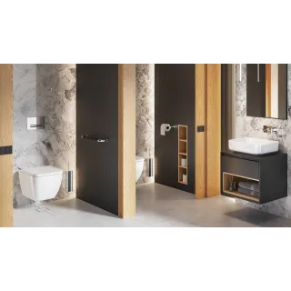 Excellent Aurro przycisk spłukujący do stelaża podtynkowego WC Shiro 2.0, chrom INEX.AU230.150.CR