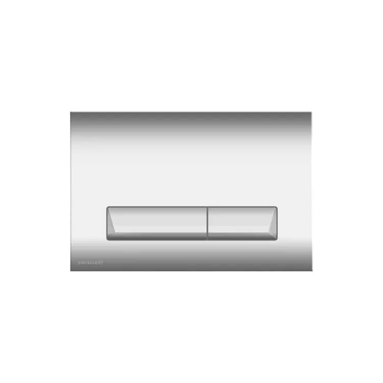 Excellent Platto przycisk spłukujący do stelaża podtynkowego WC Shiro 2.0, chrom INEX.PL230.150.CR