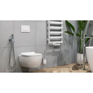 Excellent Platto przycisk spłukujący do stelaża podtynkowego WC Shiro 2.0, biały połysk INEX.PL230.150.WH