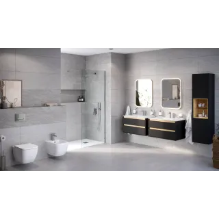 Excellent Platto przycisk spłukujący do stelaża podtynkowego WC Shiro 2.0, chrom INEX.PL230.150.CR