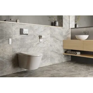 Excellent Nest przycisk spłukujący do stelaża podtynkowego WC Flaro Expert, chrom INEX.NE220.150.CR