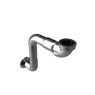 Excellent Syfon umywalkowo-bidetowy niski z rurą sztywną,...