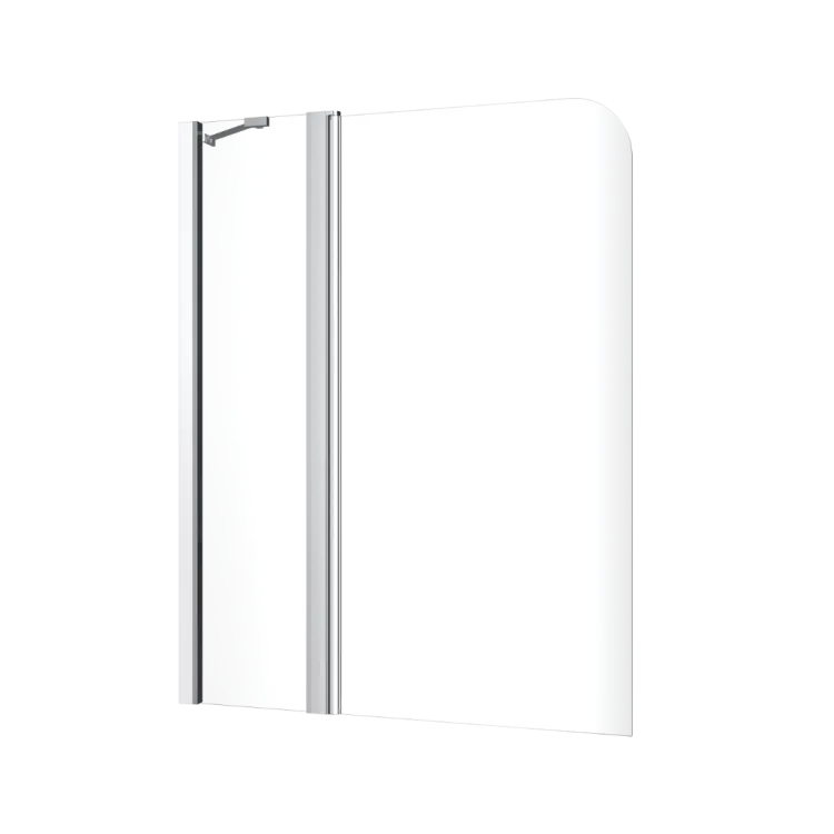 Actima Seria 900 parawan nawannowy 100x145 cm 2-częściowy lewy / prawy, chrom KAAC.1609.1000.LP