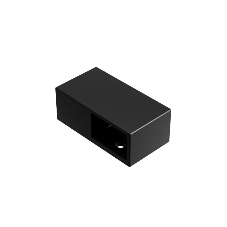 Excellent Vidoq łącznik wsporników ścianek kabiny walk-in, czarny mat KAEX.1508.CON.BL