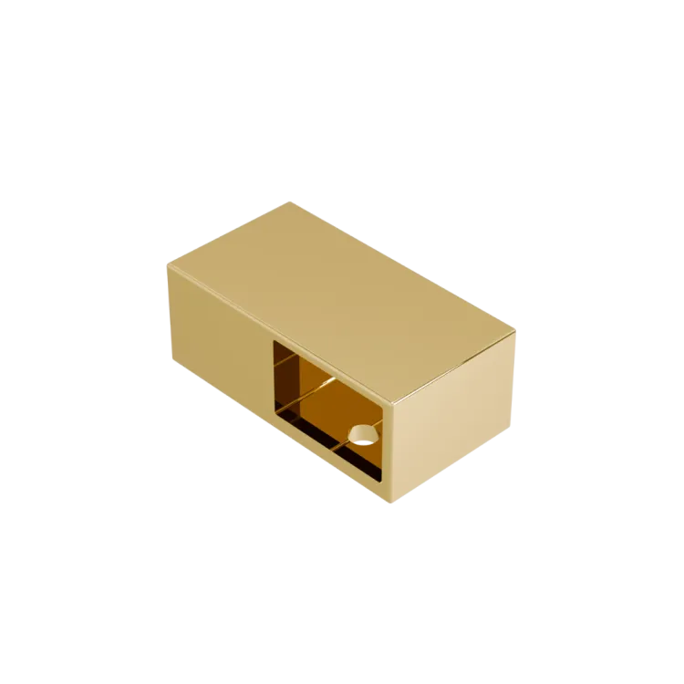 Excellent Vidoq łącznik wsporników ścianek kabiny walk-in, złoty połysk KAEX.1508.CON.GL