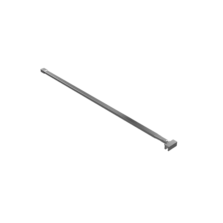 Excellent Vidoq wspornik kabiny walk-in 120 cm do docięcia, chrom KAEX.1599.1200.CR