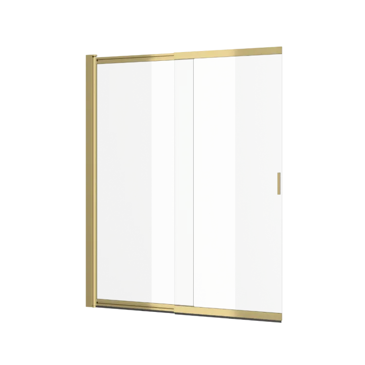 Excellent Liner parawan nawannowy 110x140 cm rozsuwany 2-częściowy lewy / prawy, złoty połysk KAEX.2940.1100.LP