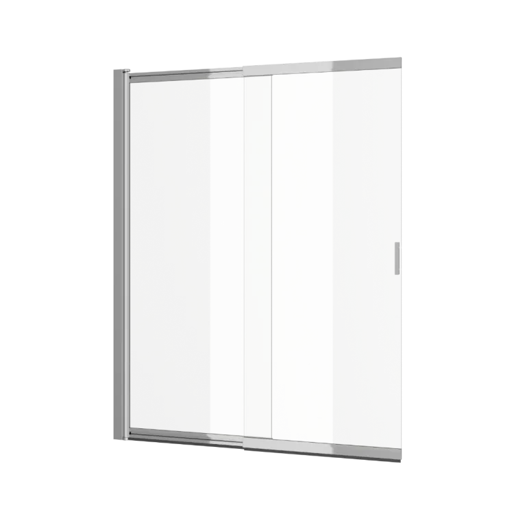 Excellent Liner parawan nawannowy 110x140 cm rozsuwany 2-częściowy lewy / prawy, chrom KAEX.2920.1100.LP