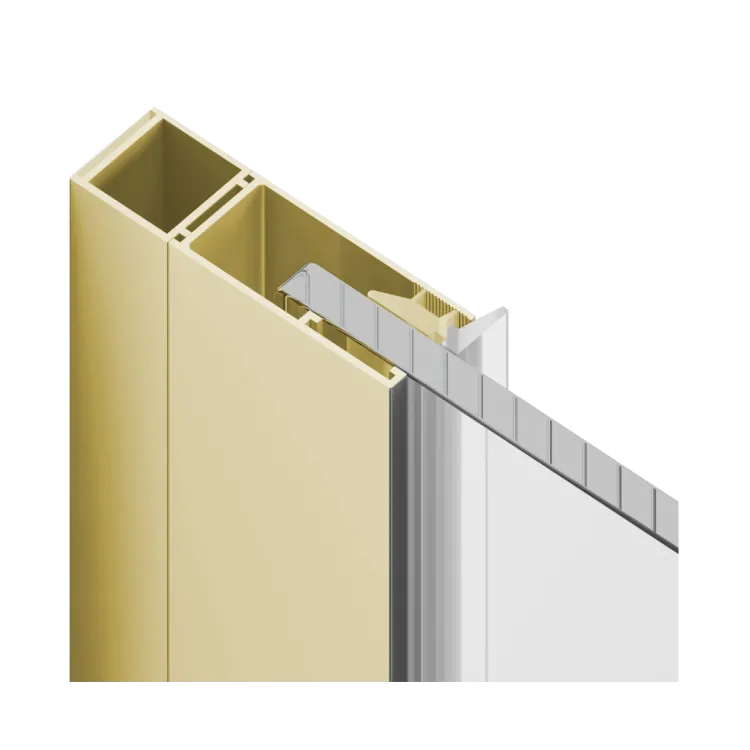 Excellent Rols profil poszerzający 15 mm, złoty połysk KAEX.2690.GL