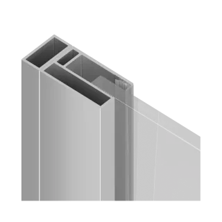 Excellent Ortigo profil poszerzający kabiny, 10mm, chrom...