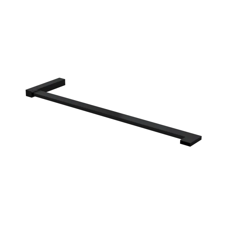 Excellent Ortigo wspornik kątowy "L", dla rozmiarów kabiny 100-140cm, czarny mat KAEX.5098.BL