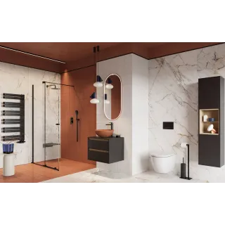 Excellent Ortigo wspornik kabiny 120 cm do docięcia, złoty połysk KAEX.5099.GL