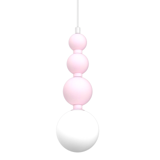 Lampa wisząca BOULE Pink 1xG9 MLP1026