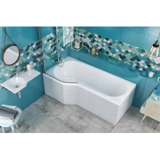 Excellent Flex obudowa do zabudowy wanny Be Spot 160 cm płytkami OBEX.BSF.16WH