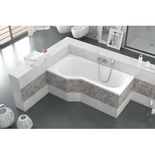 Excellent Flex obudowa do zabudowy wanny Be Spot 160 cm płytkami OBEX.BSF.16WH