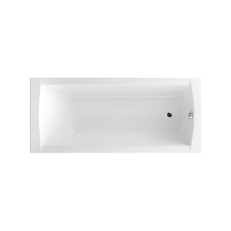 Excellent Aquaria wanna prostokątna 170x75 cm, biały połysk WAEX.AQU17WH