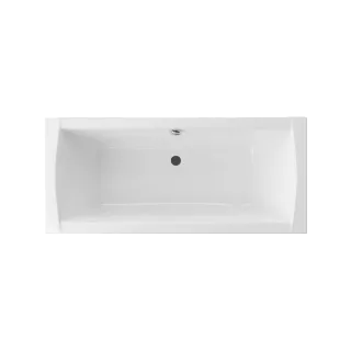 Excellent Aquaria Lux wanna prostokątna 180x80 cm, biały...