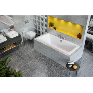 Excellent Aquaria Lux wanna prostokątna 180x80 cm, biały połysk WAEX.AQU18WH