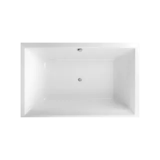 Excellent Crown Lux wanna prostokątna 190x120 cm biały...