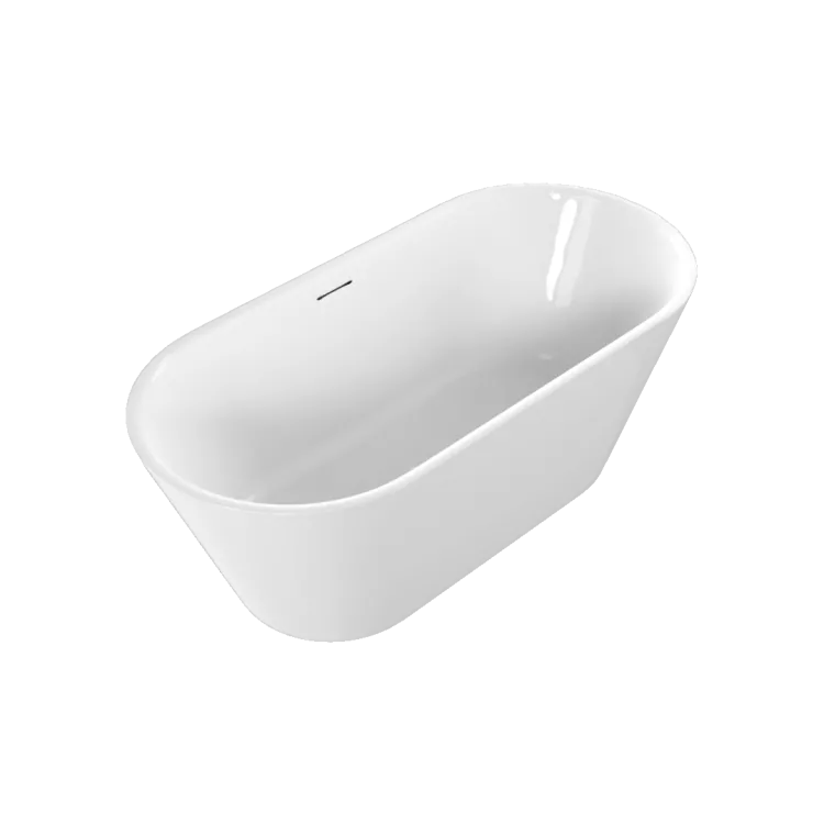 Excellent Holi 2.0 wanna owalna 160x76 cm wolnostojąca, biały połysk WAEX.HOL2.16WH