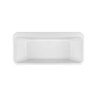 Excellent Lila 2.0 wanna prostokątna 160x73 cm wolnostojąca, biały połysk WAEX.LIL2.160.WHW