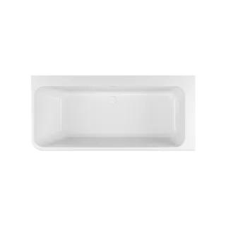 Excellent Lila 2.0 wanna prostokątna 160x73 cm narożna prawa, biały połysk WAEX.LIL2.160P.WHN
