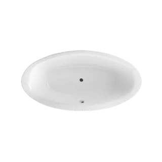 Excellent Lumina wanna owalna 190x95 cm, biały połysk...