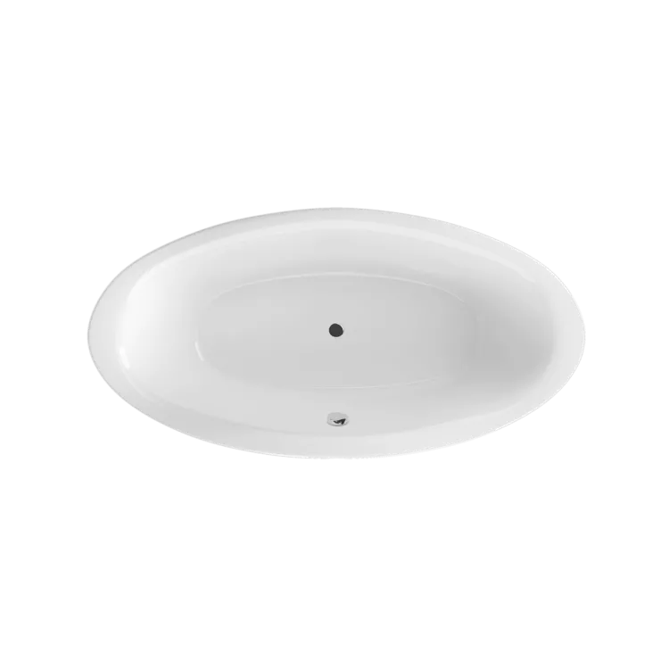 Excellent Lumina wanna owalna 190x95 cm, biały połysk WAEX.LUM19WH