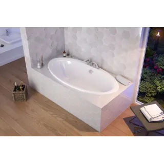 Excellent Lumina wanna owalna 190x95 cm, biały połysk WAEX.LUM19WH