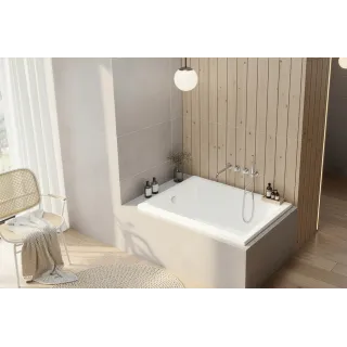 Excellent Marella Wanna prostokątna 100x70, biały połysk WAEX.MAE.100.070.WH