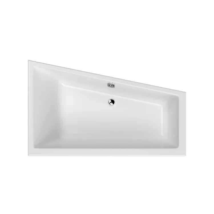 Excellent M-Sfera Slim wanna narożna 160x95 cm prawa, bialy połysk WAEX.MSP16WHS