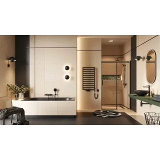 Excellent Oceana Slim wanna prostokątna 170X75 cm czarny mat WAEX.OCE17BLMS