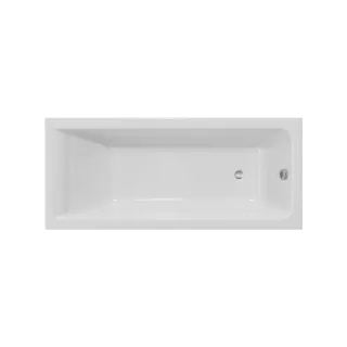 Excellent Savia wanna prostokątna 170x70 cm, biały połysk...