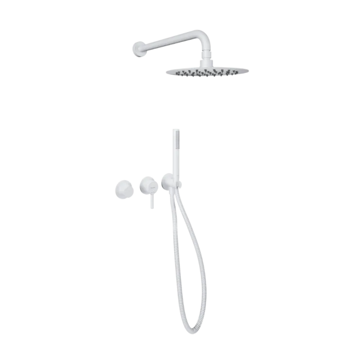 Excellent PI Zestaw prysznicowo-wannowy podtynkowy 2 funkcyjny, biały mat AREX.1244.K.03WH