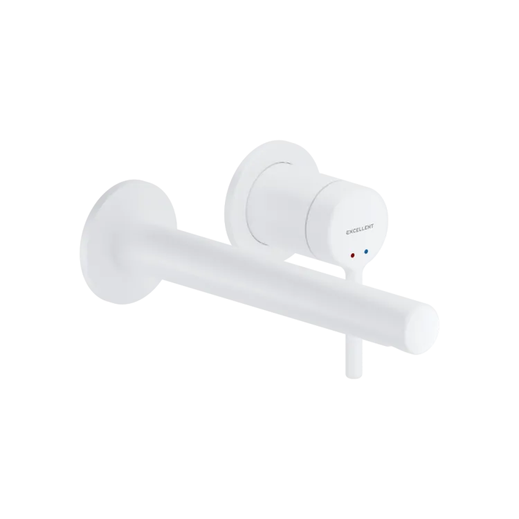 Excellent PI bateria umywalkowa podtynkowa komplet, biały mat AREX.1214WH