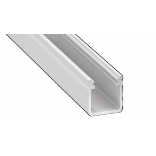 PROFIL ALUMINIOWY BIAŁY TYP Y 1m + KLOSZ MLECZNY EKPR8767