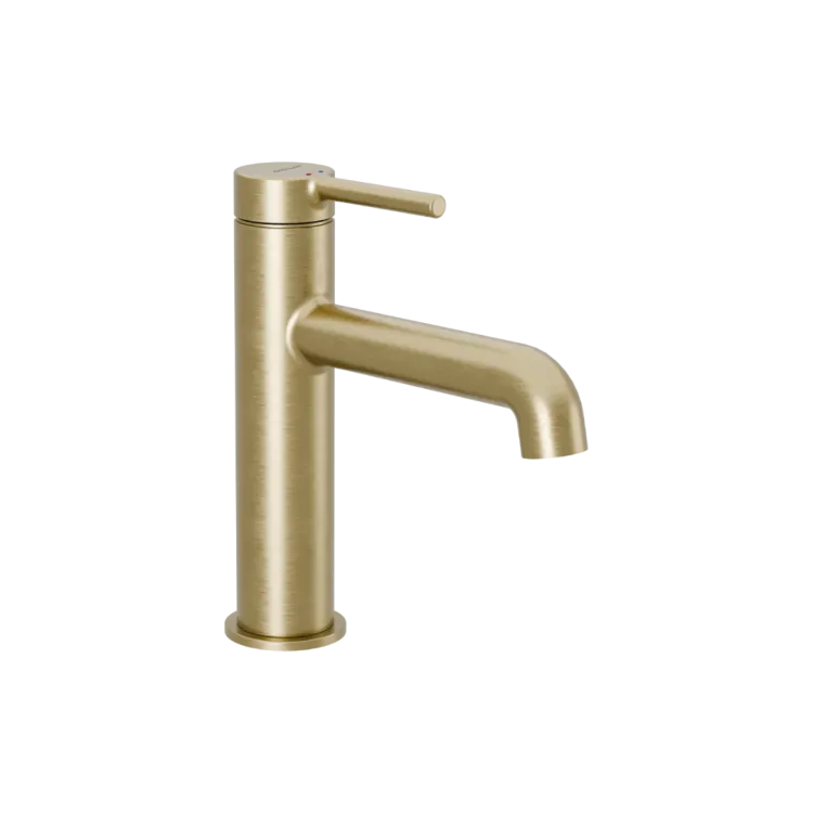 Excellent Delta PI bateria umywalkowa stojąca, złoty szczotkowany AREX.1211GB