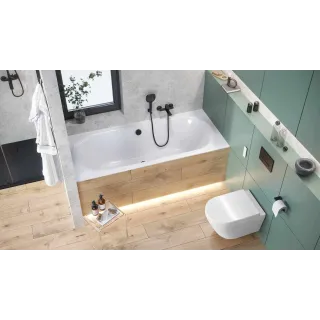 Excellent Simple 2.0 syfon wannowy automatyczny 57 cm, biały połysk ARIN.3157WH