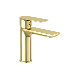 Excellent Glad bateria umywalkowa stojąca, złoty połysk...