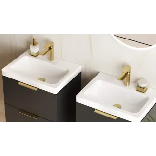 Excellent Glad bateria umywalkowa stojąca, złoty połysk ARNL.1101GL