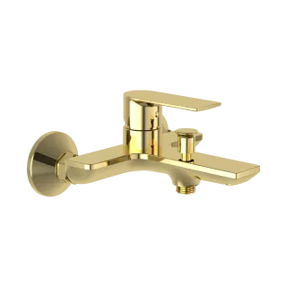 Excellent Glad bateria wannowo-prysznicowa, złoty połysk...