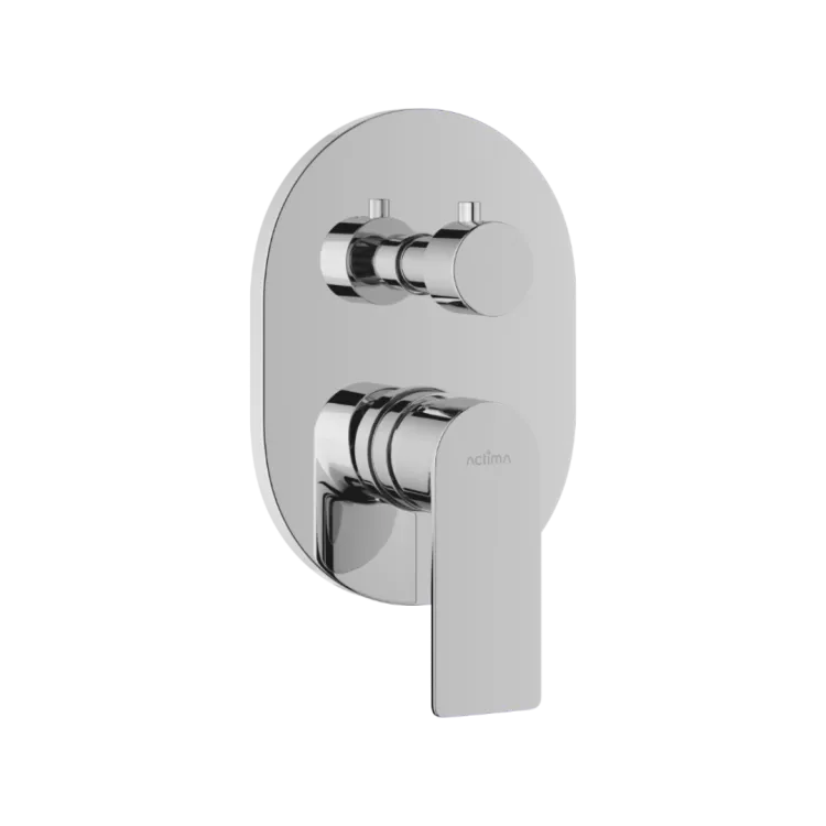 Excellent Glad bateria prysznicowo-wannowa podtynkowa 2 funkcyjna, chrom ARNL.1145CR