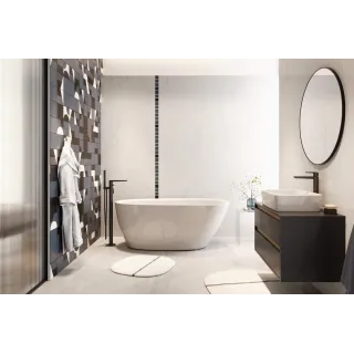 Excellent Glad bateria wannowo-prysznicowa wolnostojąca, czarny soft ARNL.1155BS