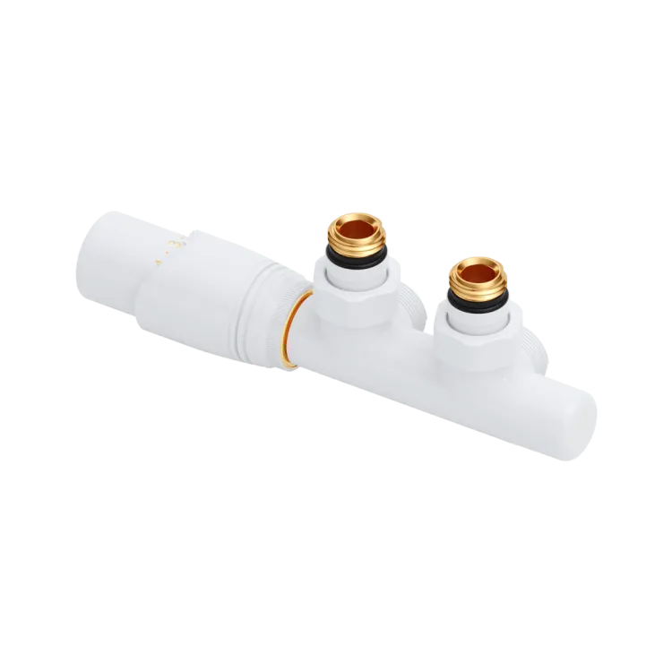 Excellent Volaro 2.0 zestaw zintegrowany termostat grzejnikowy lewy, biały mat GREX.VO2.50L.WH