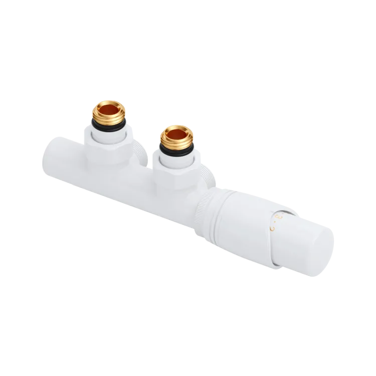 Excellent Volaro 2.0 zestaw zintegrowany termostat grzejnikowy prawy, biały mat GREX.VO2.50P.WH