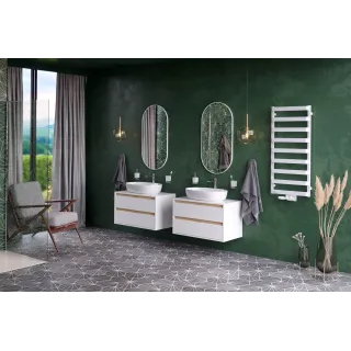 Excellent Volaro 2.0 zestaw zintegrowany termostat grzejnikowy lewy, biały mat GREX.VO2.50L.WH