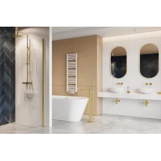 Excellent Volaro 2.0 zestaw zintegrowany termostat grzejnikowy lewy, biały mat GREX.VO2.50L.WH