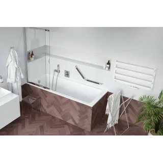 Excellent Volaro 2.0 zestaw zintegrowany termostat grzejnikowy prawy, biały mat GREX.VO2.50P.WH